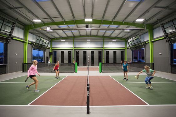 Kích thước sân pickleball trong nhà 1