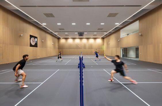 Kích thước sân pickleball trong nhà 1