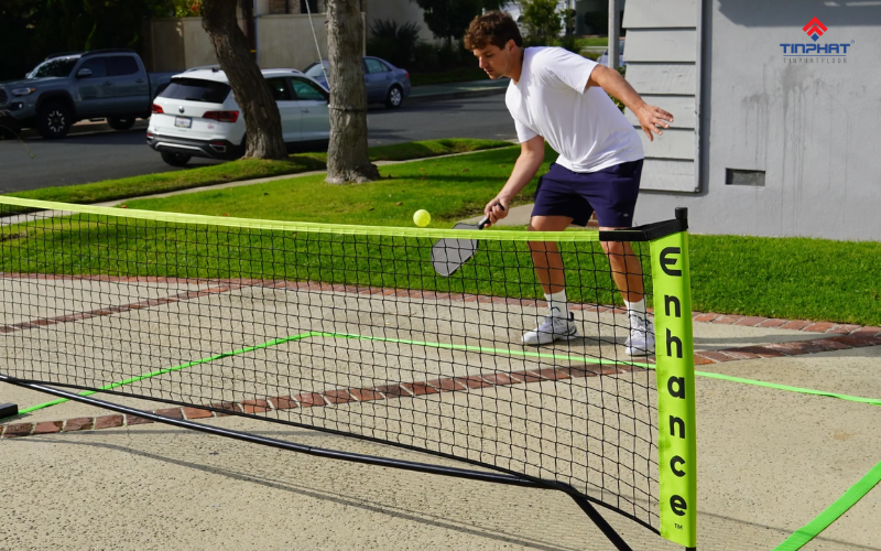 sân pickleball mini 