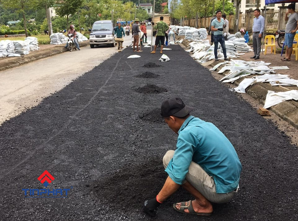 đổ bê tông asphalt