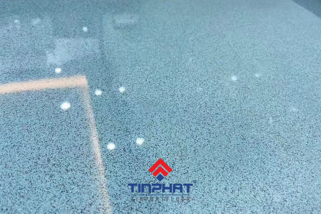 sơn epoxy cát màu cho sàn nhà vệ sinh