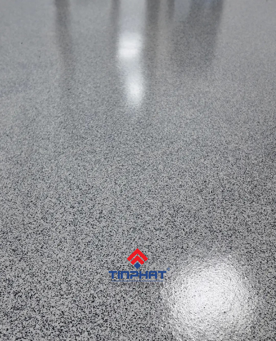 sơn epoxy cát màu