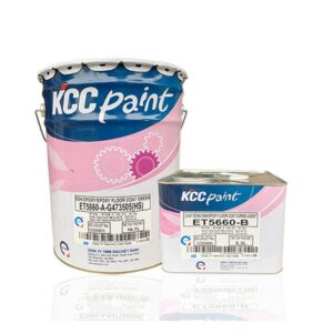 ET5660 - Sơn Epoxy phủ lăn màu chuẩn KCC - Màu Cam Đỏ