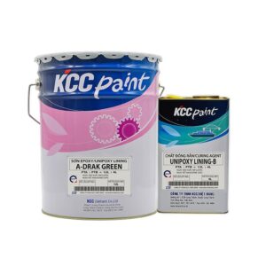 KCC Unipoxy Lining - Sơn epoxy tự san phẳng KCC - Màu Ghi