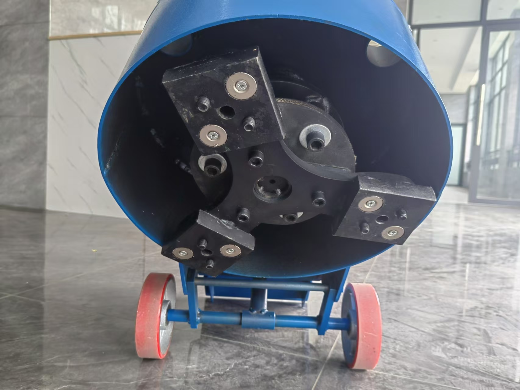 HSG-320 Máy mài sàn đơn đĩa tích hợp hệ thống hút bụi - Ảnh 3