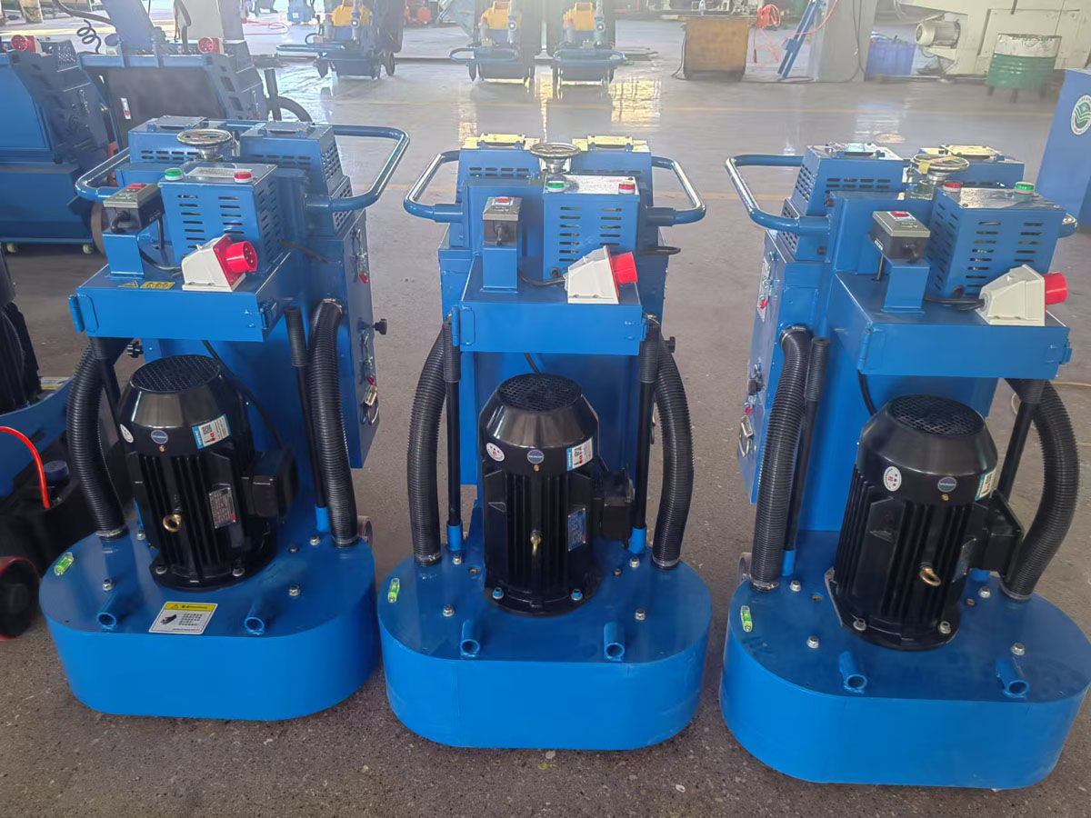 HSG-600 - Máy mài sàn đôi, 2 mâm mài, tích hợp hệ thống hút bụi kép - Ảnh 5