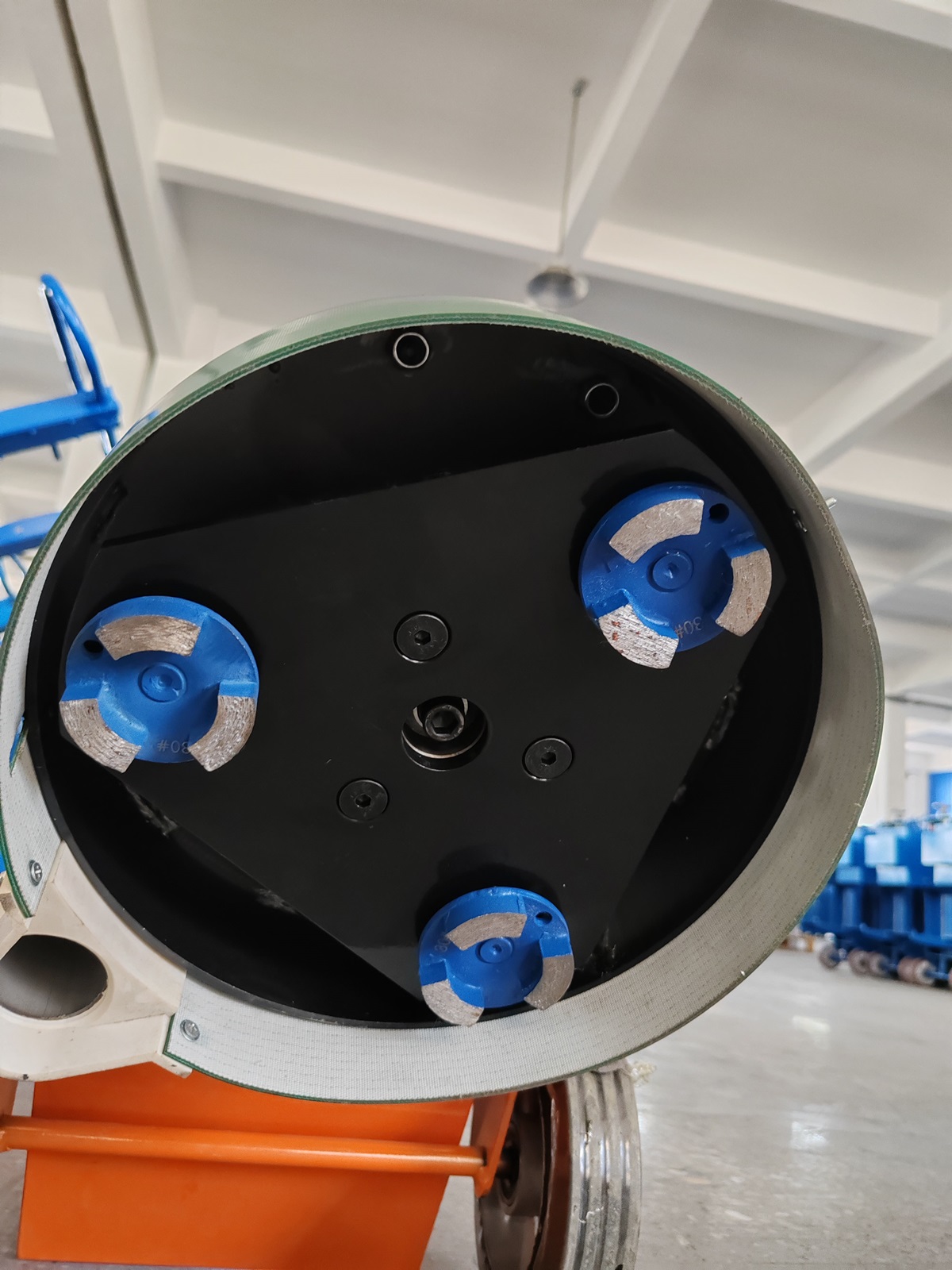 LJ-320D - Máy mài sàn 1 đĩa tích hợp hệ thống hút bụi - Ảnh 4